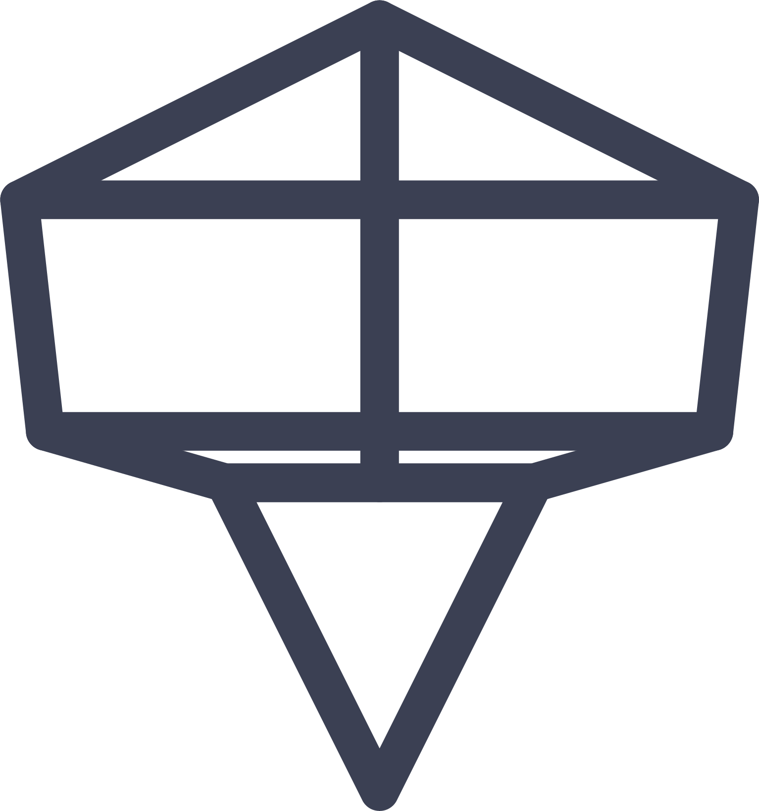 Crolog Logo — Geometric Mark Design