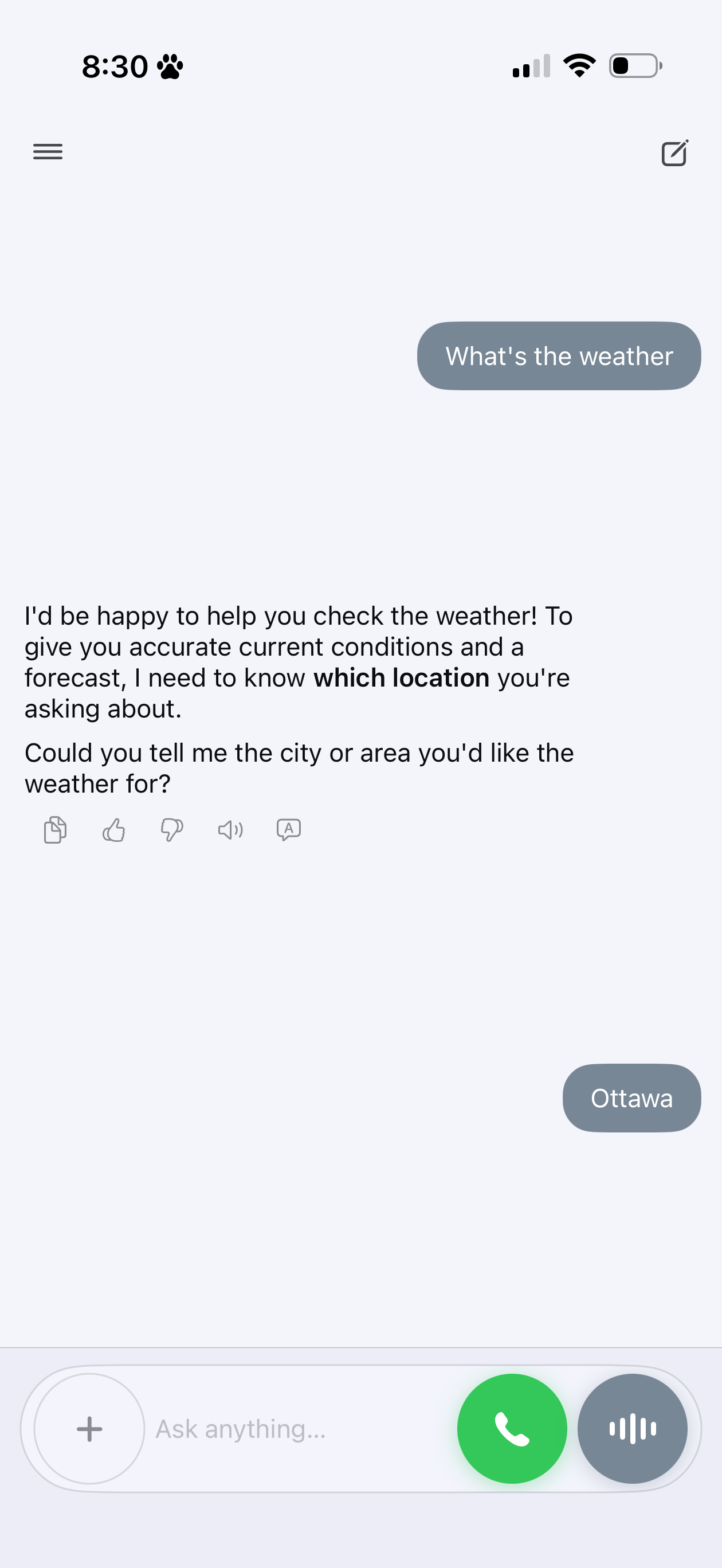 Crolog iOS — Chat Conversation
